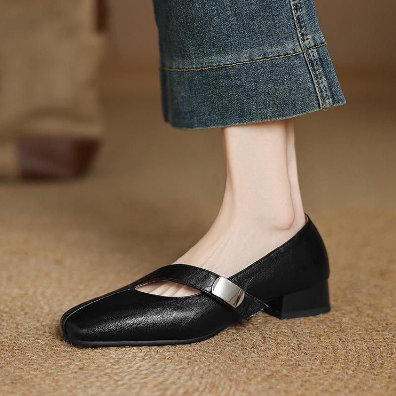 

Новая женская повседневная обувь, одинарная обувь с открытым верхом, низкий каблук, размер женской обуви, плоский каблук, однотонная обувь на мягкой подошве, для ношения в четыре сезона, ленивая обувь 43 (customized non-return and exchange) чёрный