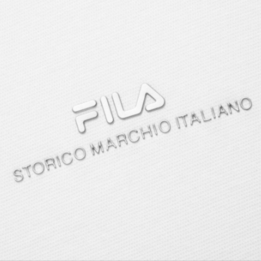 Fila Polo Shirts Men's White Polo Collar Moderate Straight Fit F11M138157F-WT