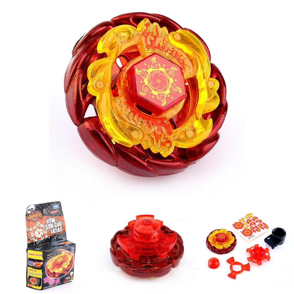 Premium Kwaliteit Beyblade Bb-89 Zonnegod 145as Metaal Fusie Meester Vecht Draaitol