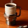 Spark Plug Coffee Mug Industrial Coffee Cup Mechanics Gearheads Automotive Themed Coffee Mug Engine Design for Car Enthusiasts