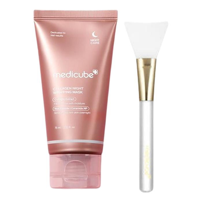 

MediCube Коллагеновая ночная маска-обертывание – Интенсивная ночная подтягивающая маска, корейская
