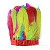 Natural Color Goose Feather Big Floating Cloth Edge Clothing Accessories 2 Meters A Pack Of Feather Cloth Belt Diy New