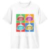 Unisex T-Shirt Gottverdammt Donut Katze Pop Art DCC Vintage Baumwolle T-Shirt Kurzarm T-Shirts Rundhals Kleidung Geschenkidee