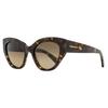Ferragamo Women S Lettermark Cat Eye SunglaSSeS Sf1107S 242 Dark tortoiSe 55mm 242
