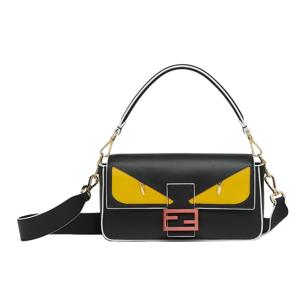 

Fendi New Spring Limited Classic Logo Calfskin Tote Bag Women handbags Black 8BR600-ATXQ-F1QIO Shopping Bag Set(Basic Set+Shopping Bag)