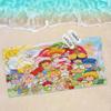 S-Strawberry Shortcakes Microfiber Printed Beach Towel Mountain Climbing Yoga Beach Swimming Running Absorbent Soft Towel