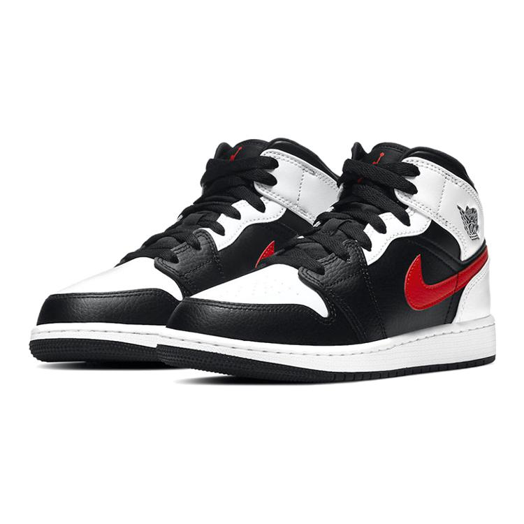Jordan 1 Mid GS 'Chile Red' 554725-075