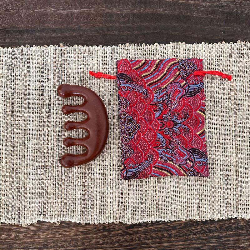 Sandalwood Meridian Massage Comb Set