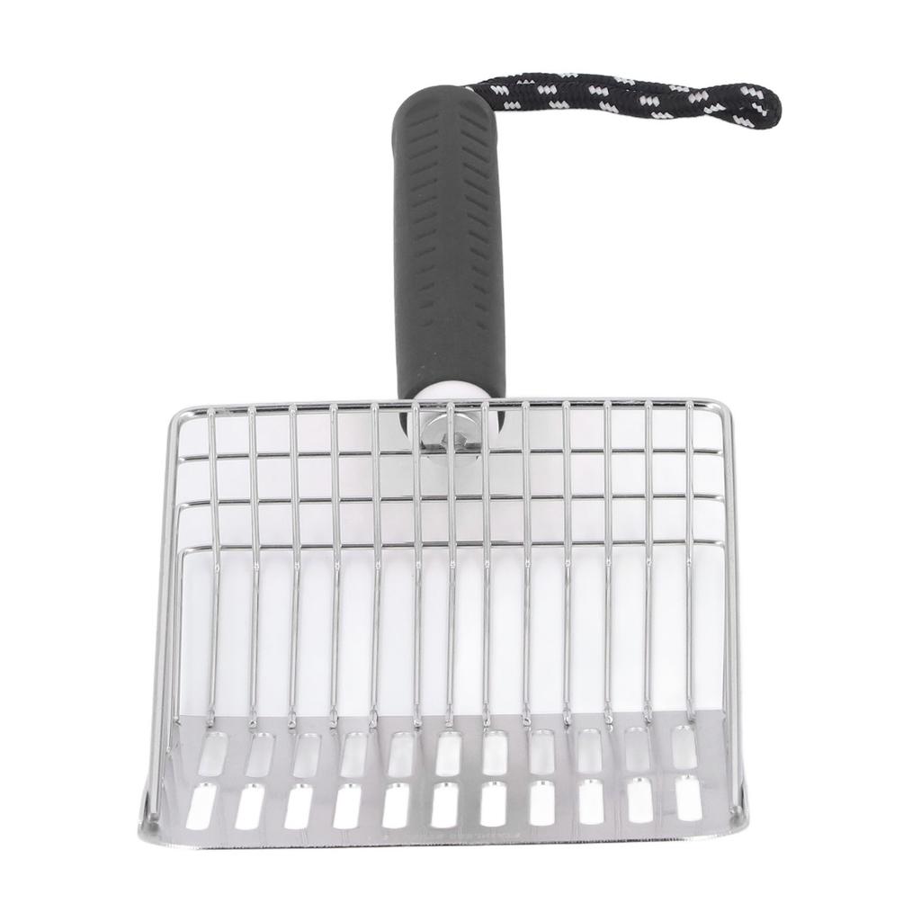 Cat Litter Scoop Removable Handle 304 Stainless Steel Fast Filtration Cat Litter Shovel Litter Box