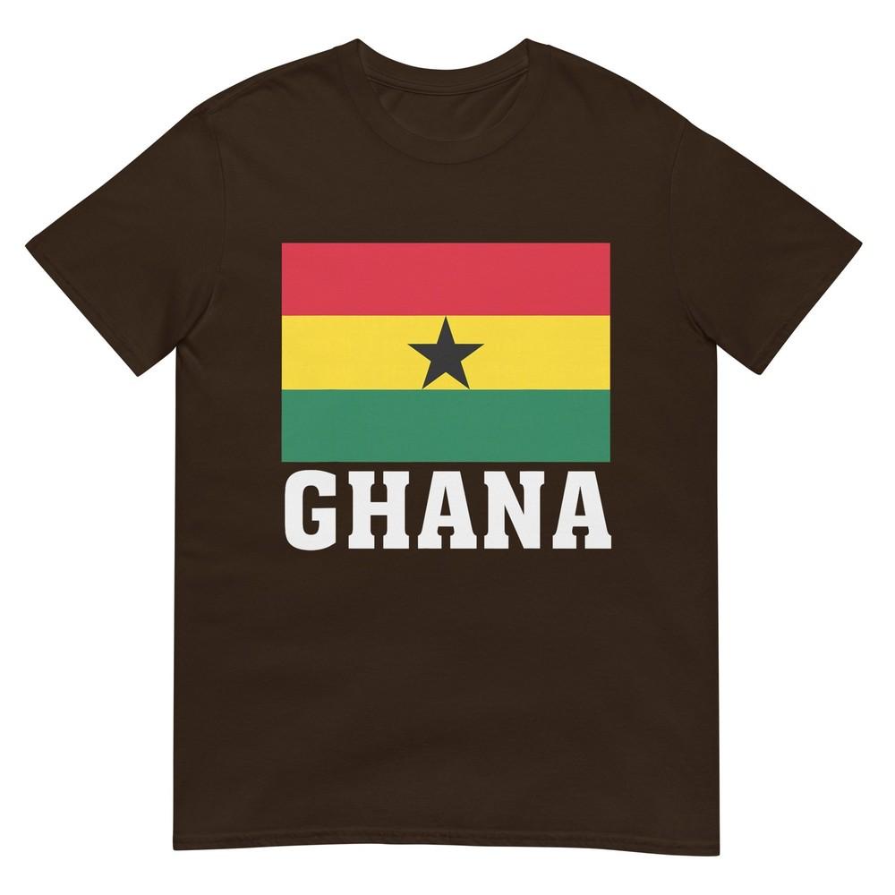 Ghana Flag Patriotic National Roots Souvenir Tshirt