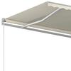 Exclusive House - Manual Retractable Awning 450x350 Cm Cream