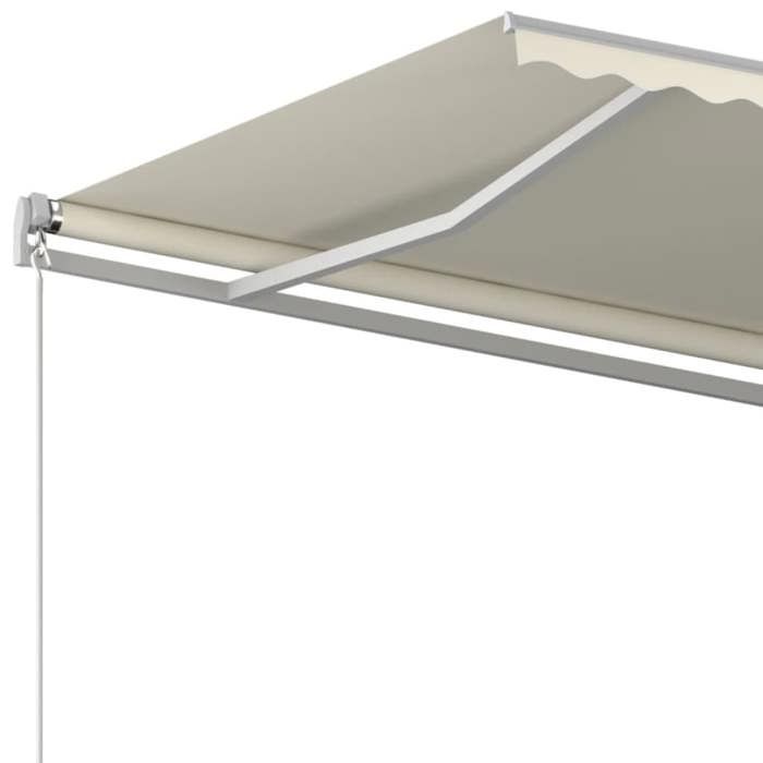 Exclusive House - Manual Retractable Awning 450x350 Cm Cream