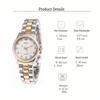 Ladies' Quartz Watch with Alloy Band: Fashionable and Casual Design
