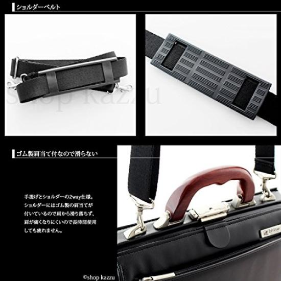 [Foundation] Men's Polycarbonate 2-Way Mini Dulles Bag, Black [IS-9011]