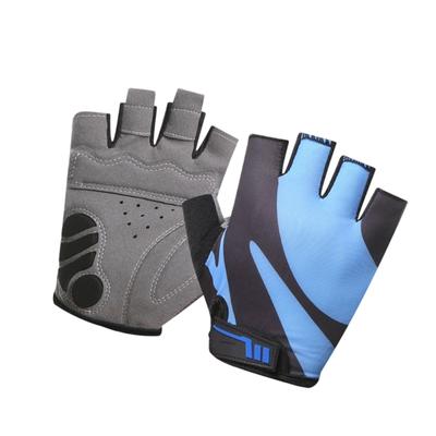 Rutschfester Atmungsaktiver Sporthandschuh Halbfinger Fitnesshandschuh Fingerloser Radhandschuh für Gewichtheben, Training