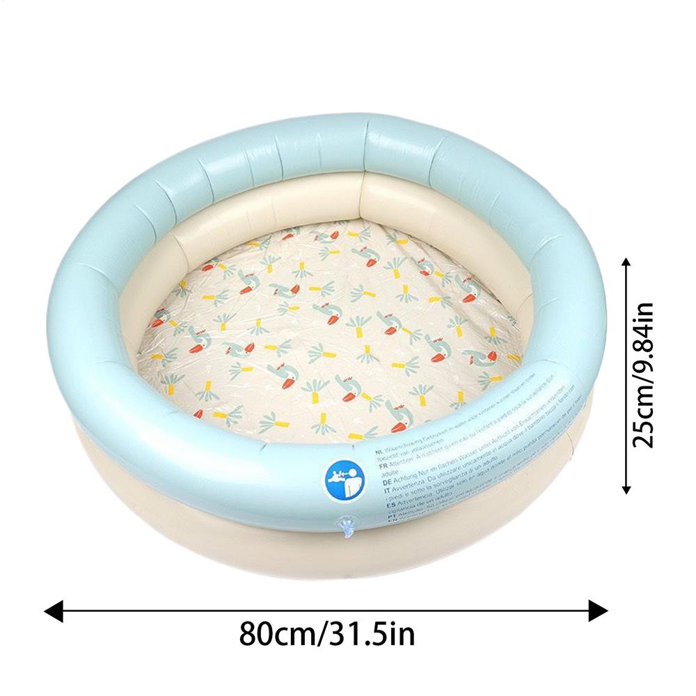 

Pet Pool Folding Dog Pool Foldable Bathtub Inflatable For Outdoors Puppies Small And Medium-Sized Indoor Backyard Pets білий