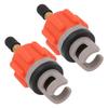 2 PCS Air Pump Inflation Adapter Paddle Board Nozzle Adapter Air Valve Connector for Kayak Assault