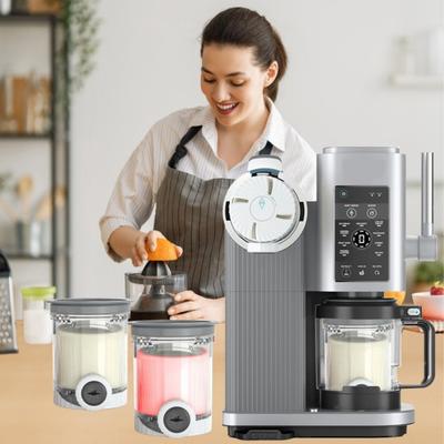 Barattolo per Conservazione Gelato Compatibile con Ninja Swirl NC701 NC701C Creami Gelatiera Soft Serve Contenitore Antiscivolo per Cucina Senza BPA per Alimenti