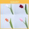 Feel Faux Moisturizing Tulipa Gesneriana Flower Bouquet For Interior Decor