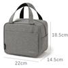 Portable Thermal Lunch Bag Food Box Durable Waterproof Office Cooler Lunch Box Ice Insulated Case Camping Oxford Dinner Bag