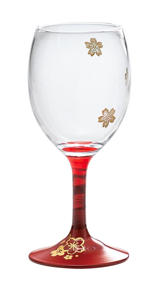 

Nakatani Brothers Yamanaka Lacquerware Wine Glass, Vermilion, Lacquered, Ayano, 37-4817