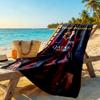 Messi Customize Your Name Beach Towel Super Soft Microfiber Quickdry Fabric Suitable for Swimming Gym Camping Yoga Vacation