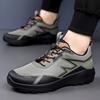 2025 Men's Mesh Lace-Up Running Shoes Lightweight Walking Sneakers Breathable Casual Sports Shoes for Men Luxury Brand Men Flats
