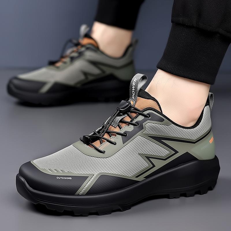 Fashion 2025 Men's Mesh Lace-Up Running Shoes Lightweight Walking Sneakers Breathable Casual Sports Shoes for Men Luxury Brand Men Flats
