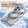 Glacier Series for iPhone 17 Pro Max Bumper Case Rotating Kickstand Metal Phone Cover Compatible with MagSafe