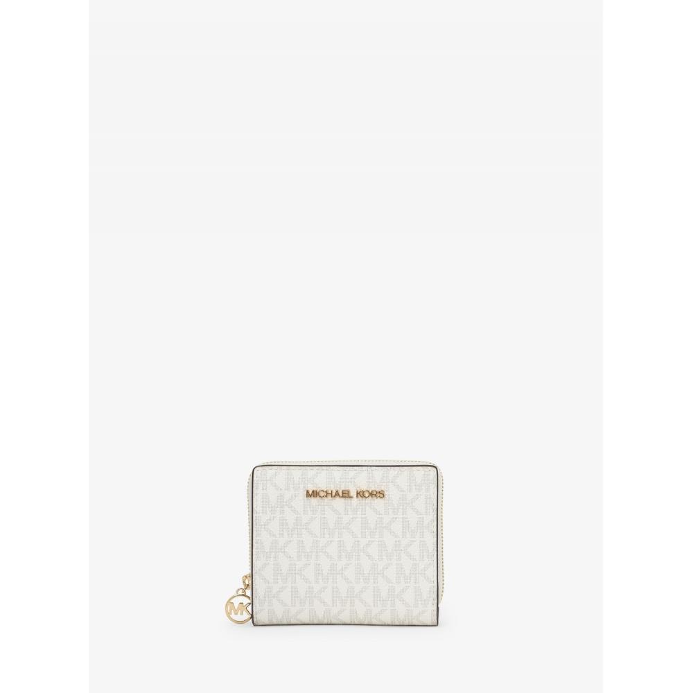 

Michael Kors Jet Set Travel Zip Charm Wallet Medium 35h3gtvf6b1999 Optic White F