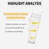 Leg Protector Calf Compression Socks Sleeve for Youth Men Football Leg Sleeves Footless Socks Football Socks Sleeves