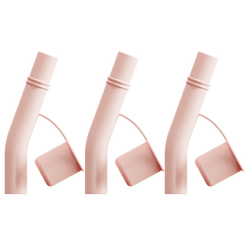 3Pcs Silicone Straw Extended Cover Cap Reusable Straw Tips Cover Straw Topper for Stanley Cup
