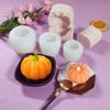 3D gresskar silikonform Halloween Maple Leaf Mousse Kakedekorasjonsmodell DIY Dessert Bakeredskaper