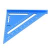 Clear Scale Rafter Square Tool Red Triangle Right Angle Ruler Woodworking Triangle  Cabinetry