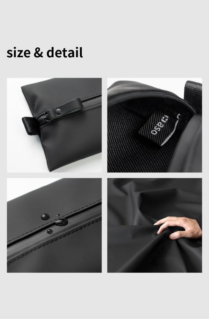 [aso] TOFTPOUCH (Tuft-Beutel) Wasserabweisende Tasche, Gadget-Tasche, Made in Japan, ca.. 150 x 110 x 10 [mm], kompakte Tasche, kleine Tasche, Tasche in der Tasche (