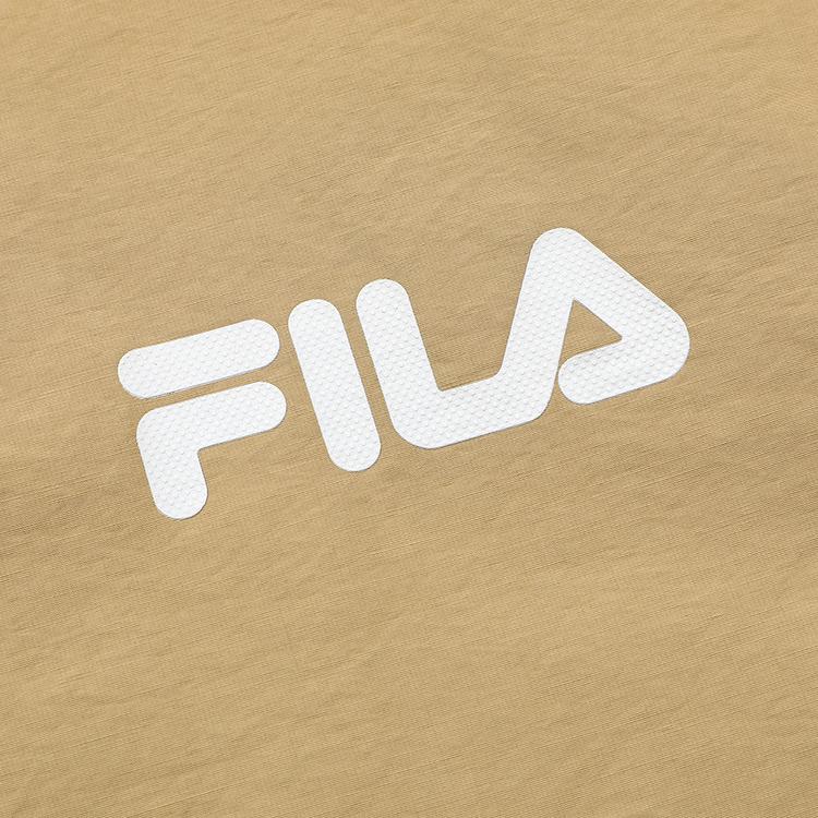Fila Fusion Street Sport Casual Loose Woven Shirt Jacket Men jackets Cloud-Khaki T11M221702FLK