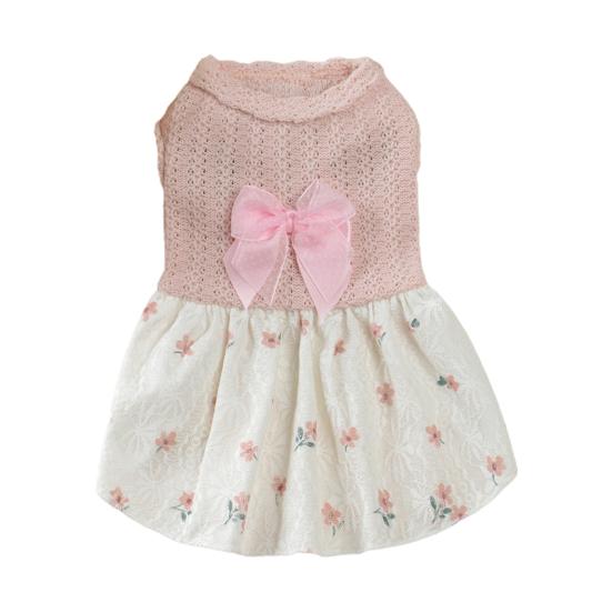 

Одежда для собак, кружевной галстук-бабочка, мягкий, эластичный, праздничный аксессуар, хлопок, милая, женственная