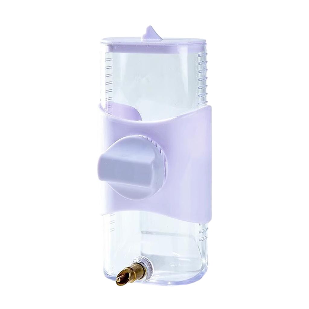 300ml Vogelwasserflasche Aufhängbarer Käfig-Wasserspender Tränke Papagei Kleintier Trinknippel-Typ Vogeltränke