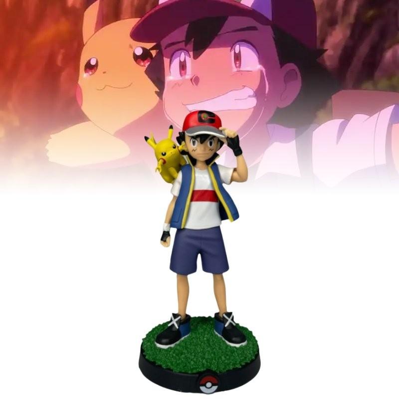 Ketchum Ash Pikachu Pvc Toy Model Desktop Decor Children Christmas Gift