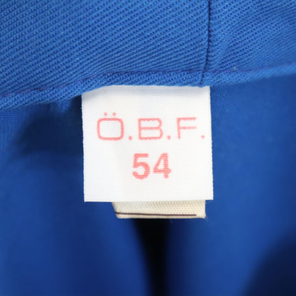 O.B.F. 70s German Work Work Jacket 54 Blue Men's Used