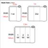 50x145cm Plaid Scottish Plaid Dense Twisted  Elastic Free Fabric JK School Dress Suit Fabric Hair accessories Curtain