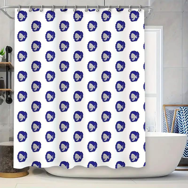 

Shower Curtain Floral Vintage Waterproof Bathroom Decor Farmhouse Pattern Fabric Liner Set Home Textile Wall Hanging 90x180cm