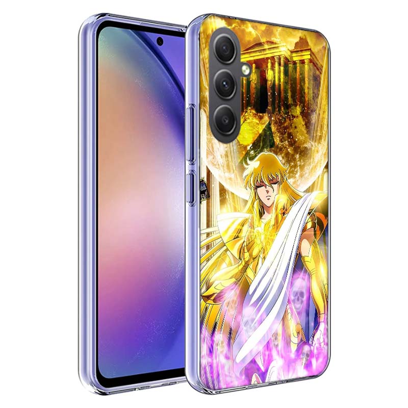 Saint Seiya Knights Of The Zodiac Phone Case for Samsung A17 A37 A57 A07 A16 A26 A36 A56 A06 A02S A12 A22 A32 A52S A04S A14 A24