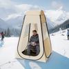 Pop up Sports Tent, 1.2x1.2 m Clear Bubble Tent for 1 Person, Waterproof Outdoor Pod with Floor Mat & Top Cover, Garden Igloo Dome Tents Camping