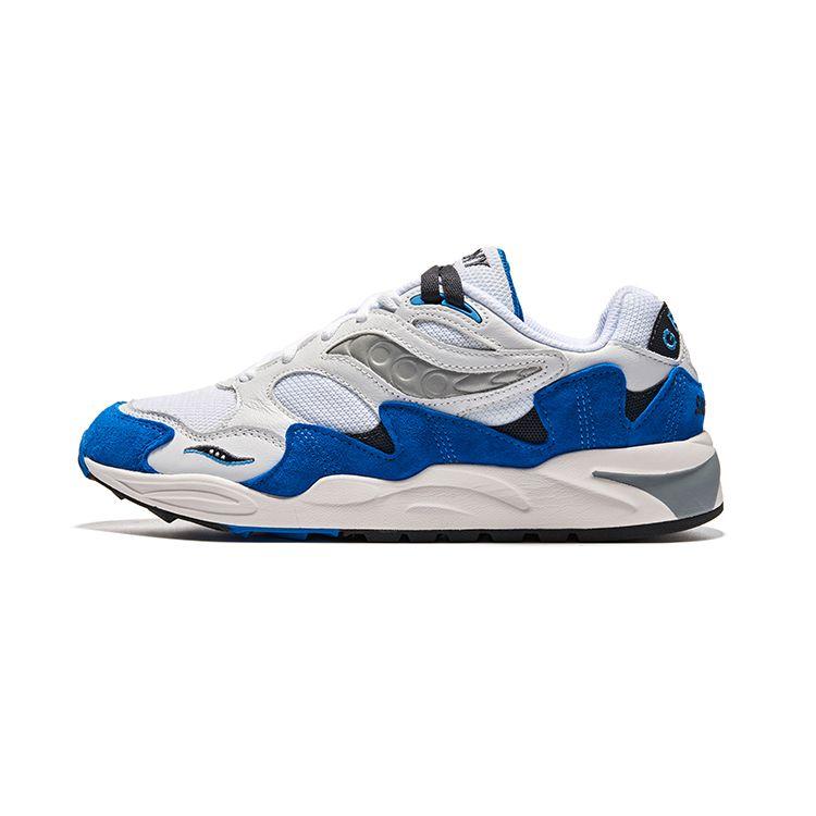 Saucony Grid Shadow 2 OG White/Blue Men s Retro Sneakers S70772-1 37