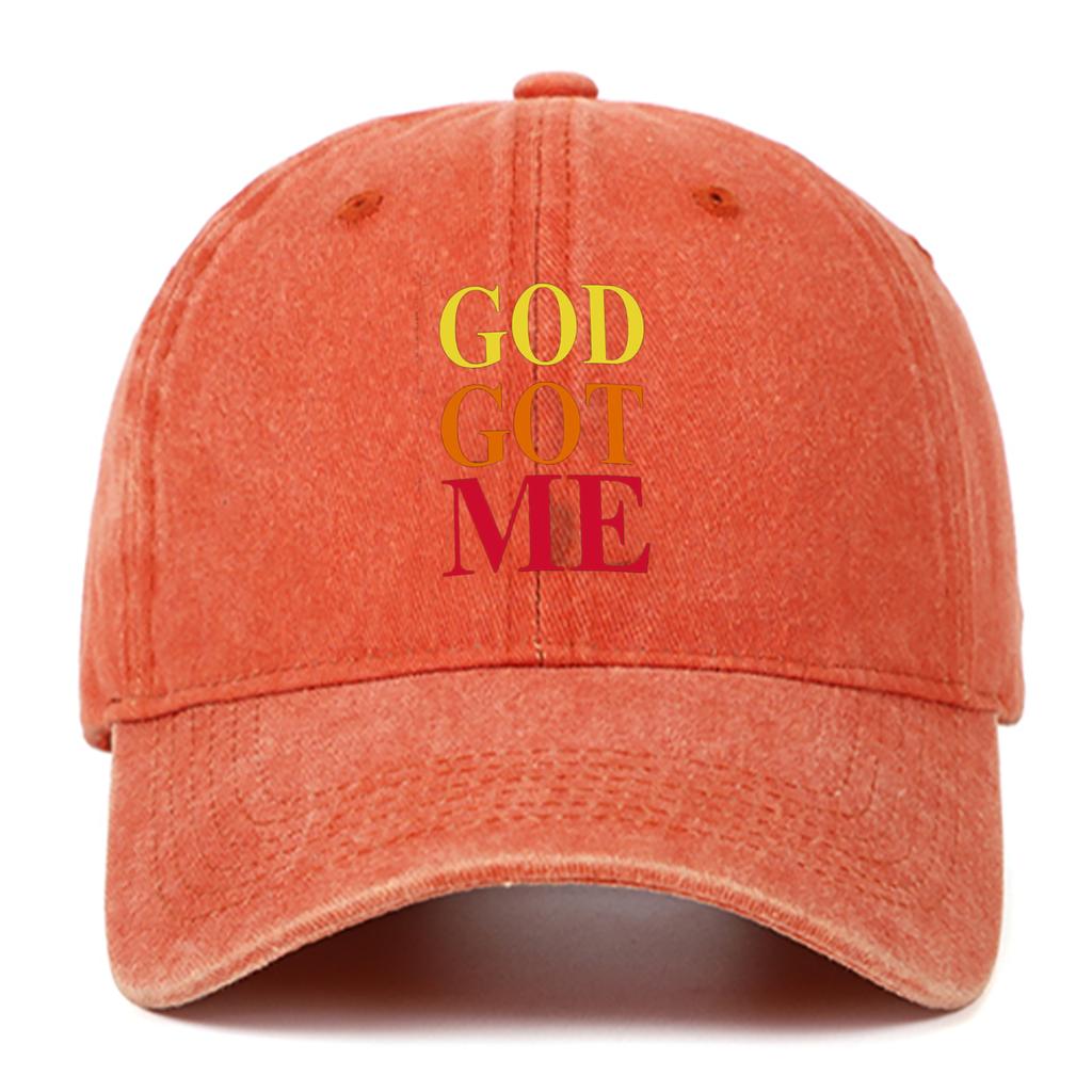 Colorful letter printed baseball cap, street casual sun hat suitable for daily wear, outdoor sports, fishing and sun protection