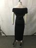 Solid Color European & American Style One-Shoulder Slit Long Dress - Classy, Sexy, Shiny