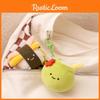 Tortoise Fruit Slippers Shaped Plush Keychain Toy Short Material Doll Gifts