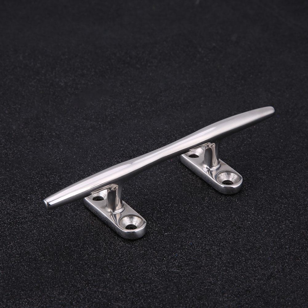 5 Inch Heavy Duty Boat Hollow Base Cleat Stainless Steel for Marine Yacht
