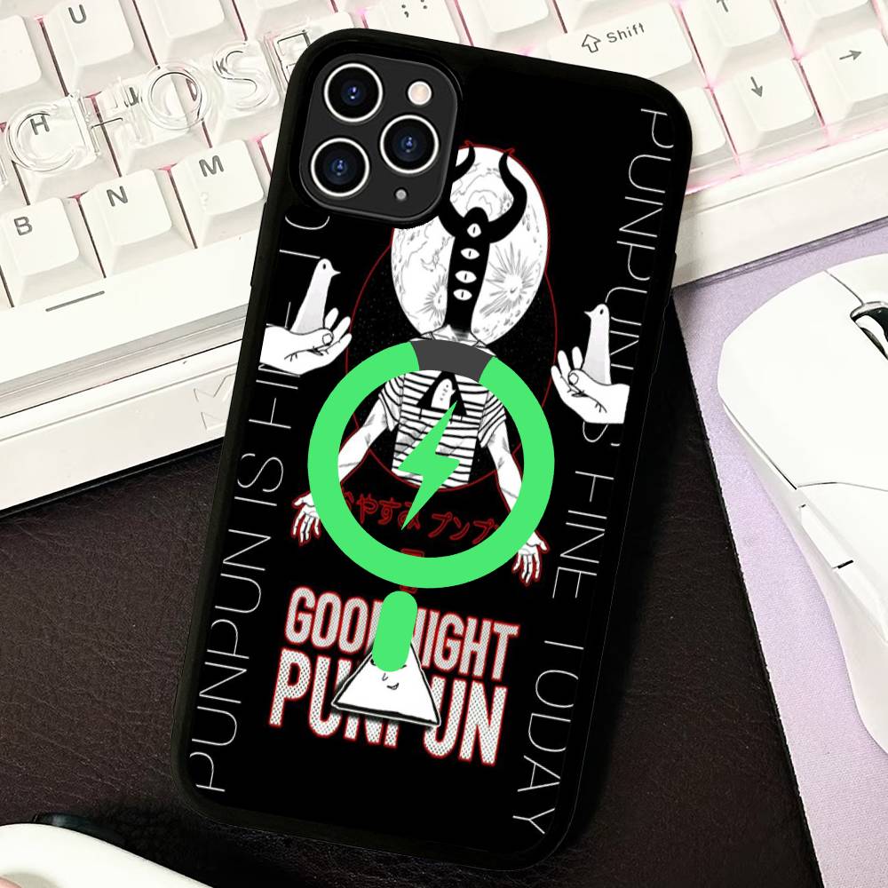 Goodnight Punpun Hot Comics For Phone Case For IPhone 16 15 14 13 12 11 17 Pro Max Plus Magnetic Wireless Cover